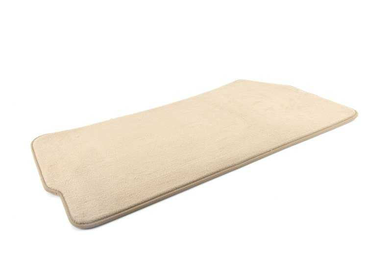 Alfombrillas de moqueta beige OEM 51477316602 para BMW E92 y E92N Coupé y M3 con xDrive. Juego completo para delante y detrás. Original BMW.
