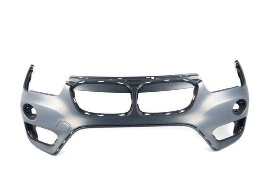 Paragolpes delantero imprimado OEM 51117453566 para BMW X1 F48 (sDrive16d, 18i, 20i, xDrive20d, xDrive25i). Original BMW.