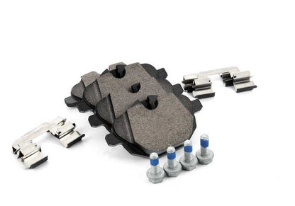 Repair set for brake pads without asbestos OEM 34216885452 for BMW G30, G38, G32, G11, G12, G01, G08, G02, G05, G06. Original BMW.