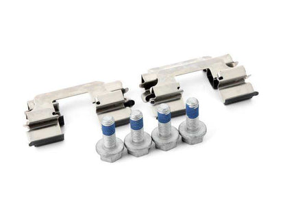 Repair set for brake pads without asbestos OEM 34216885452 for BMW G30, G38, G32, G11, G12, G01, G08, G02, G05, G06. Original BMW.