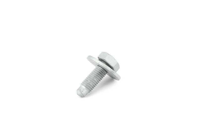 Tornillo hexagonal M10x25 OEM 07119905563 para BMW E91, E91N, E84, E70, E71, F96, F96N, G06, G06N, G09. Compatible con estabilizador trasero, portón trasero y refuerzos. Original BMW.