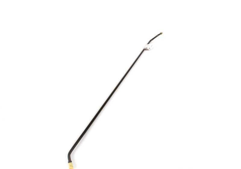 Tubería de retorno de combustible trasera OEM 16121184175 para BMW E38. Original BMW.