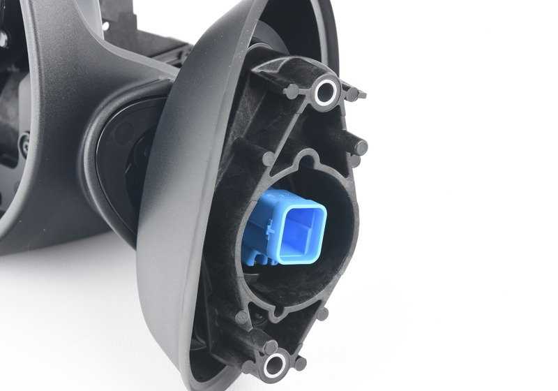 Retrovisor derecho sin cristal calefactable OEM 51167401094 para MINI F55, F56, F57. Original MINI.