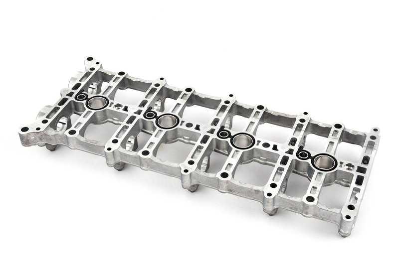 Carcasa de distribución OEM 11317797511 para BMW E81, E82, E87, E88, F20, F21, F22, E90, E91, E92, E93, F30, F31, F34, F32, F33, F36, E60, E61, F07, F10, F11, E84, E83, F25, F15 y MINI R55, R56, R57, R58, R59, R60, R61. Original BMW y MINI.