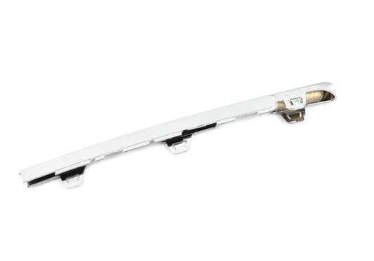 Moldura embellecedora izquierda OEM 51137295355 para BMW Serie 7 {F01, F02} todos los modelos como 730d, 730i, 740d, 740i, 750d xDrive. Original BMW.
