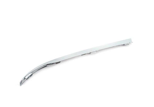 Listón parachoques delantero derecho OEM 51117295272 para BMW Serie 7 F01, F02, F03 LCI (2011-2015). Original BMW.