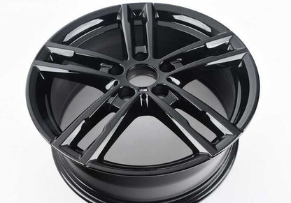 Llantas de aleación M Doble radio 719 OEM 36118074185 para BMW F20 (1er Serie). Medida 7,5x18 ET45. Acabado negro brillante. Original BMW.