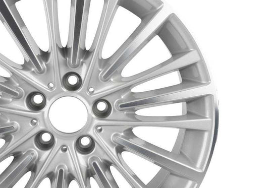 Original alloy wheels multi-spoke design 455 OEM 36116857670 for BMW F10, F06, F12, F13. Original BMW.