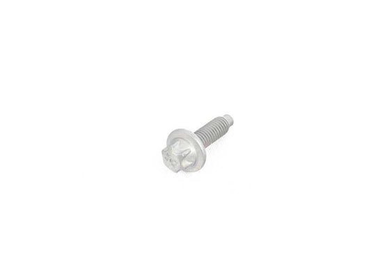 Tornillo Torx M6x22 OEM 11137800619 para BMW E36, E46, E90, E91, E92, E93, E39, E60, E61, E63, E64, E38, E65, E66, E83, E53, E70, E71. Original BMW. Ideal para fijación en cárter de aceite y más.