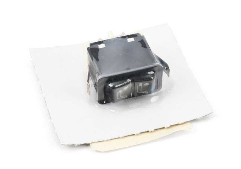 Interruptor OEM 61311378380 para ajuste del soporte de muslos de asiento. Compatible con BMW E34, E24, E32. Original BMW.