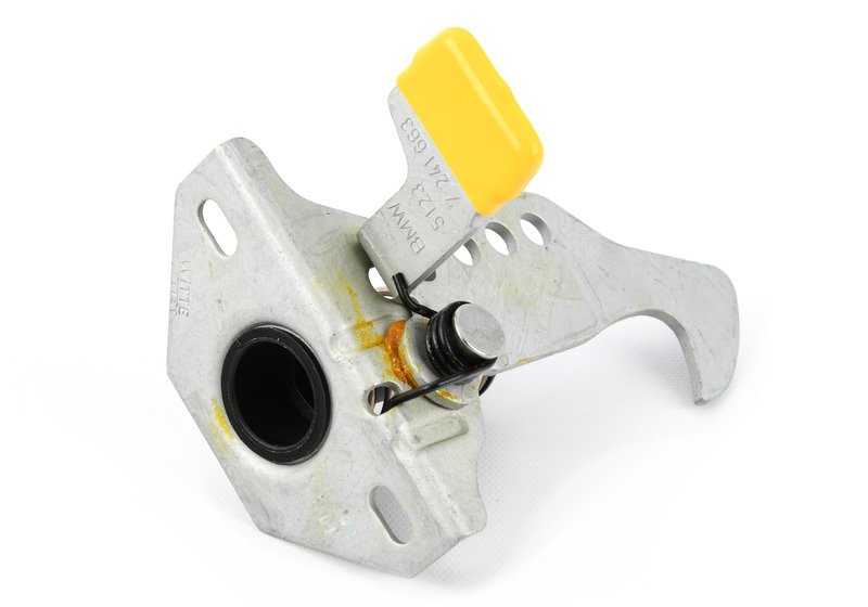 Cierre capó delantero OEM 51237241663 para BMW E92 {323i, 325d, 325i}. Original BMW.