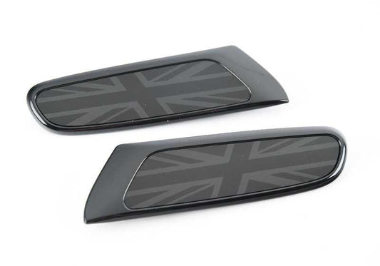 Embellecedores laterales (Side Scuttles) pequeños OEM 51142459030 para MINI F55, F56, F57. Compatible con todos los años de estos modelos. Original MINI.