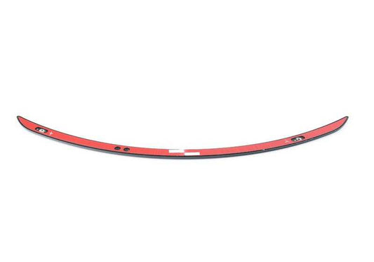 Primed right side panel trim for BMW I01, I01N (OEM 51647385820). Original BMW