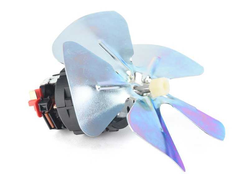 Ventilador del sistema de calefacción OEM 64111356500 para BMW E23, E24, E28, E30, E31, E32, E34, E36, E38, E39, E46, Z1, Z3. Repuesto original BMW.