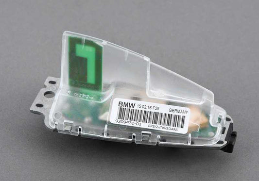 Antena de techo OEM 65209209431 para BMW F22, E91, E91N, F31, F34, F07, F07N, i12, E84, F25, F26, E70, E70N, F15, F85, E71, E72, F16, F86. Original BMW.