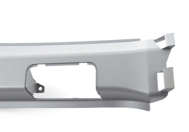 Embellecedor interior pilar trasero izquierdo OEM 51438250223 para BMW X5 E53. Pieza original BMW.