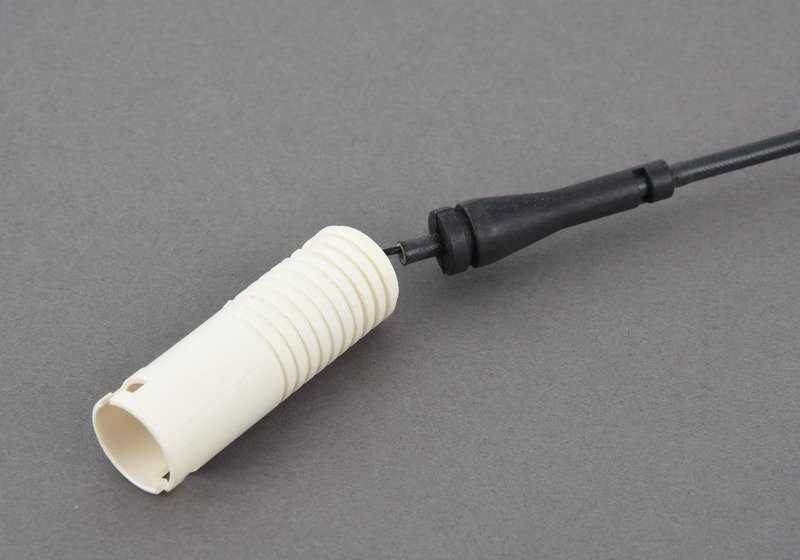 Sensor de desgaste pastillas de freno OEM 34356778037 para BMW E65, E66. Compatible con modelos 730d, 730i, 735i. Original BMW.