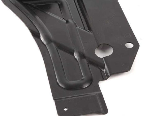 Extensión izquierda de cubre bajos OEM 51717116911 para BMW E90, E90N, E91, E91N. Original BMW.