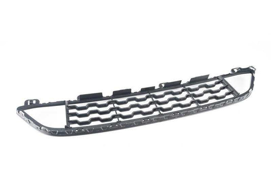 Rejilla central inferior abierta OEM 51118056521 para BMW X6 F16 xDrive28i, xDrive30d, xDrive35i, xDrive40d, xDrive50i. Original BMW.