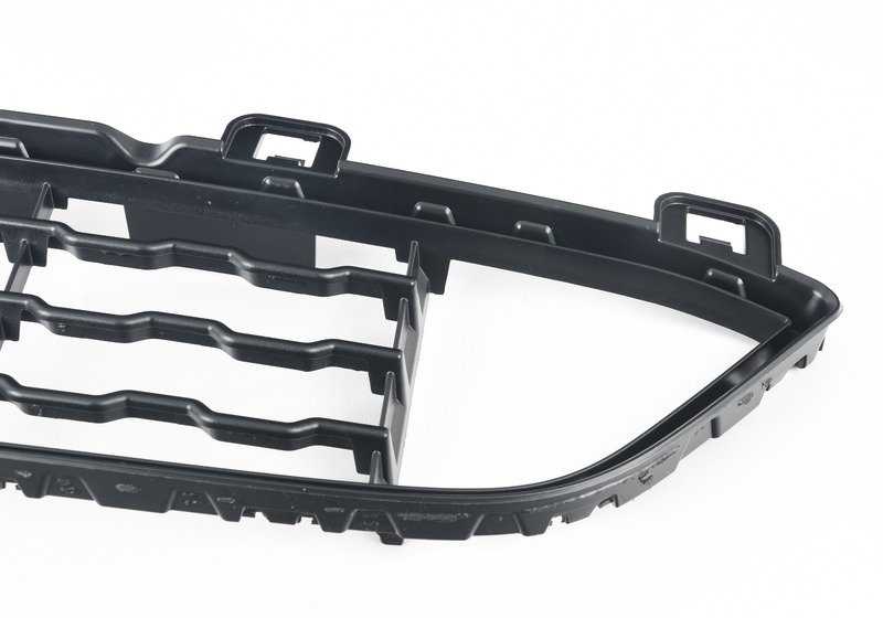 Rejilla central inferior abierta OEM 51118056521 para BMW X6 F16 xDrive28i, xDrive30d, xDrive35i, xDrive40d, xDrive50i. Original BMW.