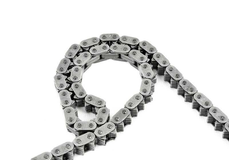 Cadena de distribución con guía de tensión OEM 11318658027 para BMW F07, F10, F11, F90, G30, G31, G90, F06, F12, F13, F01, F02, G11, G12, G70, F91, F92, F93, G14, G15, G16, F15, G05, F85, F95, F16, G06, F86, F96, G07, G09. Original BMW.