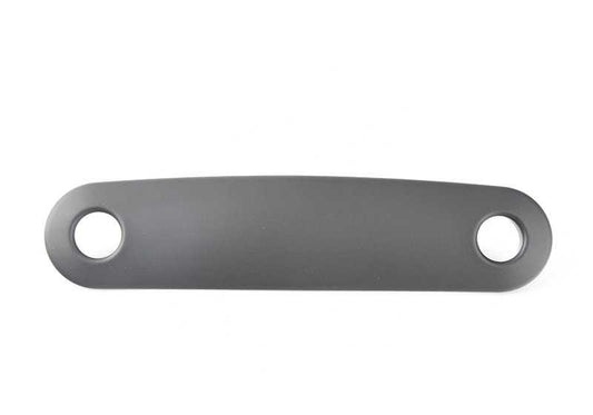 Tapa embellecedora negra para asiento OEM 52108169457 para BMW E39, E60, E60N, E61, E61N, F07, F07N, F10N, E38, E65, E66, F01, F01N, F02, F02N, F04. Original BMW.