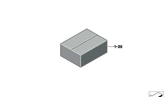 Crinateur d'huile de la boîte de changement OEM 17222483657 pour BMW E70, E71, F01, F02, F04, F07, F10, F11, F12, F13, F15, F16, F25, G30, G31, G32, G11, G12, G05. BMW d'origine.
