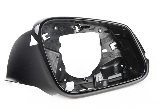 Soporte embellecedor espejo derecho negro brillo OEM 51167302412 para BMW F20, F20N, F21, F21N, F22, F22N, F23, F23N, F87, F87N, F30, F30N, F31, F31N, F34, F34N, F35, F35N, F32, F32N, F33, F33N, F36, F36N. Original BMW.