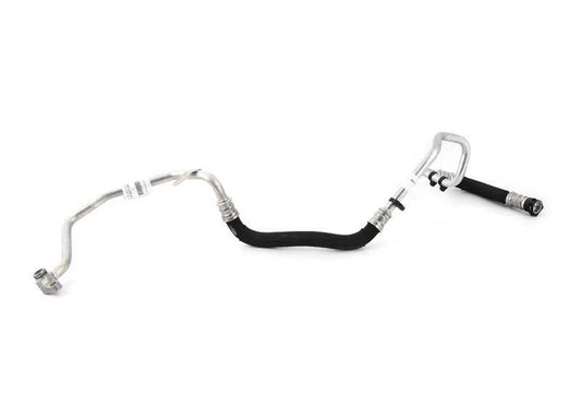 Tubería de refrigeración de aceite OEM 17227590613 para BMW F07, F10, F06, F12, F13, F01, F02. Original BMW.
