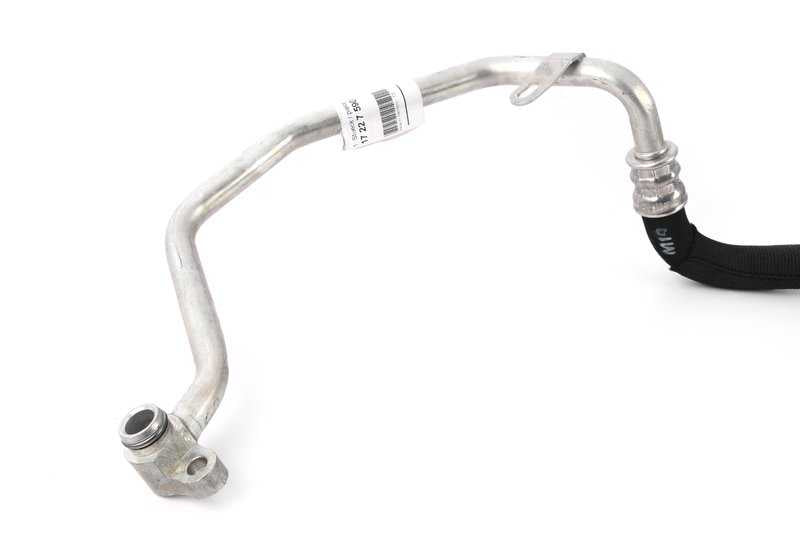 Tubería de refrigeración de aceite OEM 17227590613 para BMW F07, F10, F06, F12, F13, F01, F02. Original BMW.