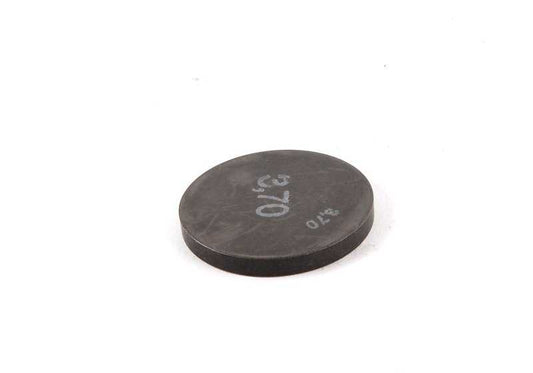 Arandela de ajuste 3,70 mm OEM 11321308218 para BMW E30, E36, E28, E34, E24, Z3. Pieza original BMW para reglaje de válvulas y sistema de la distribución.