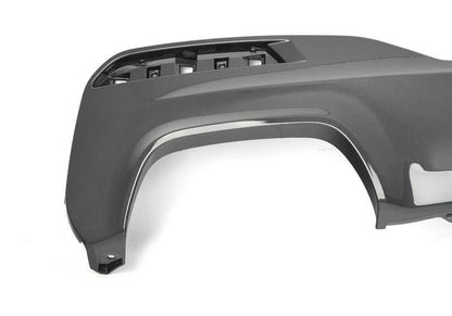 Embellecedor trasero parachoques OEM 51128067763 para BMW G30 y G31. Repuesto original BMW.