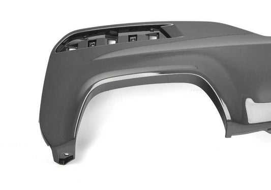Embellecedor trasero parachoques OEM 51128067763 para BMW G30 y G31. Repuesto original BMW.