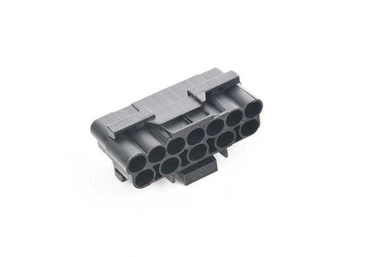 Connector 12 pins Oem 61131378130 For BMW E30, E34, E36, E38, E39, E46, E52, E53, E60, E61, E63, E64, E65, E66, E67, E70, E87, F01, F02, F10, F11, F11, F20, Z3, Z3. Original BMW.