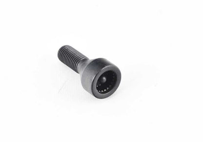 Wheel screw with OEM code 36136786483 for BMW E81, E82, E87, E88, E46, E90, E91, E92, E93, E60, E61, E63, E64, E85, E86 and Mini R50, R52, R53. Original BMW and Mini.