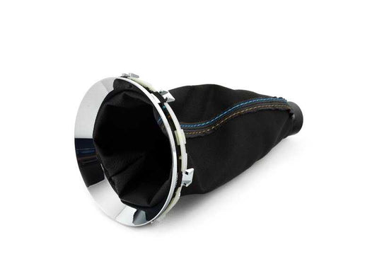 Pomo de cambio de marchas de cuero OEM 25117631031 para MINI R56 LCI (03/2009-11/2013). Original MINI.