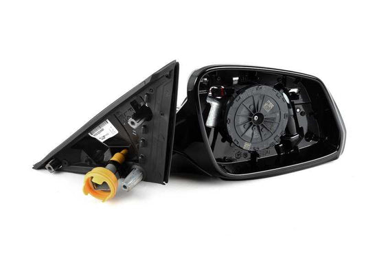 Right retrovisor without heating glass Shadow-Line Oem 51167350726 for BMW F10, F11, F18 (Series 5). Original BMW.