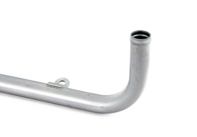 Tubo de retorno del refrigerante OEM 11531264718 para BMW E21, E30, E12, E28. Original BMW.