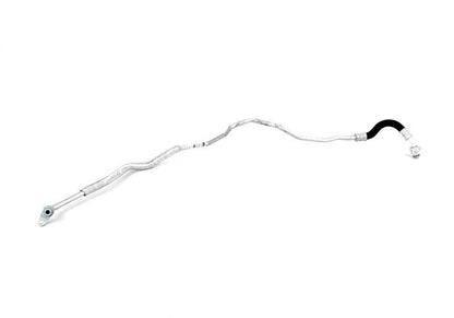 Tubo de retorno del radiador de aceite OEM 17227619208 para BMW E70, F15, E71, F16 xDrive50i. Compatible con motores N63 y N63T. Original BMW.