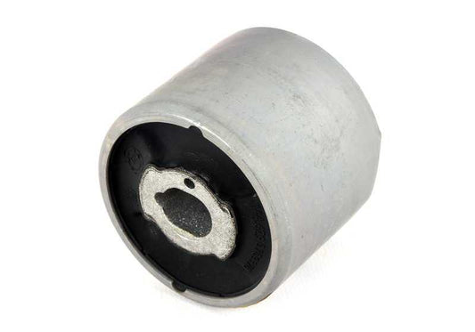 Silentblock trasero OEM 33316769376 para BMW E81 116d, 118d, 120d (todos los modelos compatibles). Pieza original BMW para la suspensión trasera. Ideal para eliminar ruidos y mejorar estabilidad.