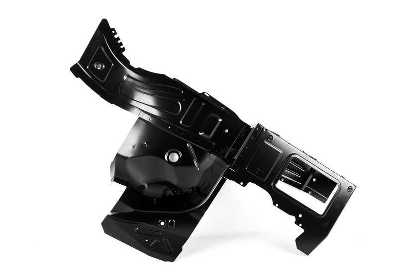 Extensión paso de rueda trasero derecho OEM 41007261524 para BMW F10, F10N, F18, F18N. Original BMW.