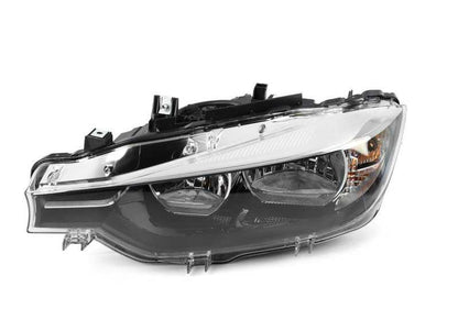 Faro delantero izquierdo halógeno OEM 63117365599 para BMW F30 y F31 {320i, 328i, 328d, xDrive}. Compatible con modelos de 2015 a 2018. Original BMW.