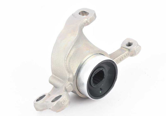 Soporte brazo de suspensión con silentblock hidráulico derecho OEM 31128831646 para BMW F40, F52, F44, F45, F45N, F46, F46N, F48, F48N, F49, F49N y MINI F54, F54N, F55, F55N, F56, F56E, F56F, F56N, F57, F57F, F57N, F60, F60N. Original BMW y MINI.