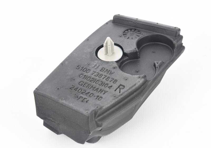 Espuma lateral derecha OEM 51007387878 para BMW i3 (I01, I01N). Pieza original BMW.
