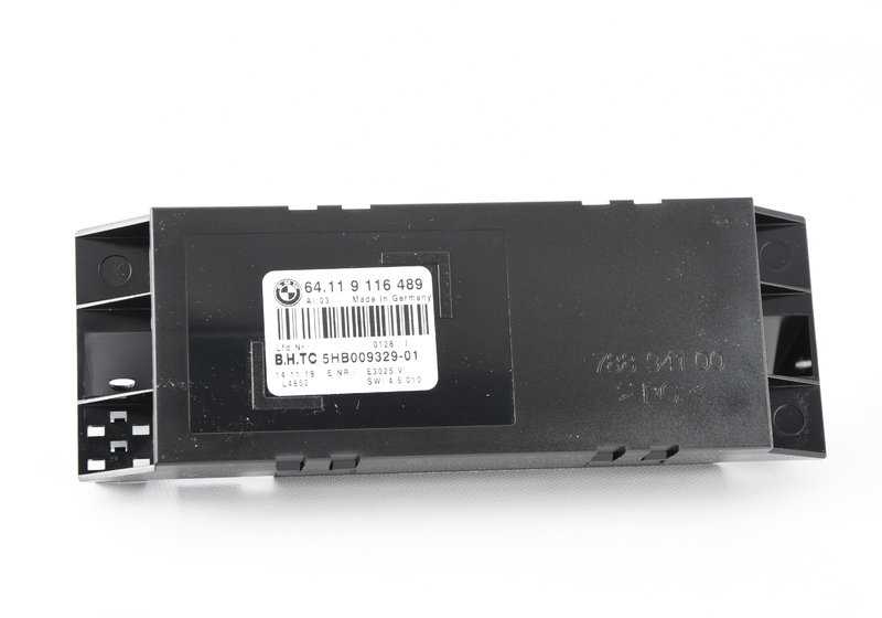 Air conditioning control module for the third row of OEM seats 64119116489 for BMW E70, E71, F15, F85. Original BMW.