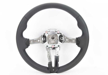 Volante deportivo de cuero M OEM 32307851498 para BMW F25, F26, F15, F16. Original BMW.