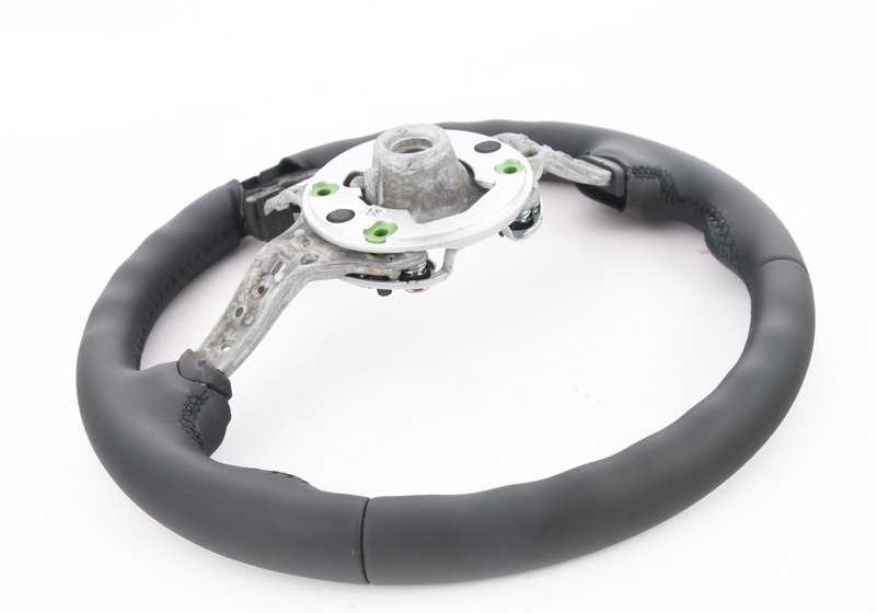 Volante deportivo de cuero M OEM 32307851498 para BMW F25, F26, F15, F16. Original BMW.