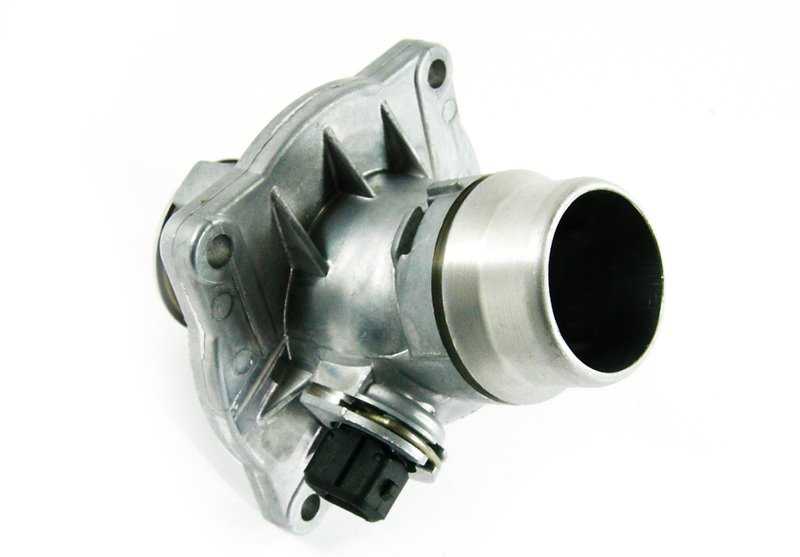 Termostato con control electrónico OEM 11531436386 para BMW E39, E38, E53, Z8 (modelos con control térmico avanzado). Original BMW.