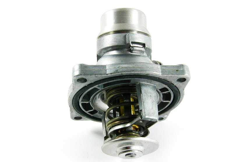 Termostato con control electrónico OEM 11531436386 para BMW E39, E38, E53, Z8 (modelos con control térmico avanzado). Original BMW.