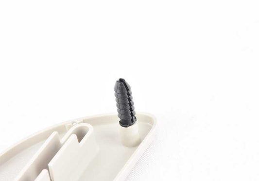 Tapa embellecedora salida cinturón derecha OEM 52207266306 para BMW F12, F13. Original BMW.